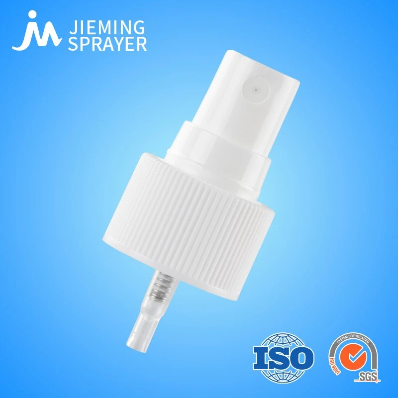 18/20/24-410 High Qualiy Liquid Dispenser 24/410 Full Cover Plastic Nozzle 24mm Toilet Water Pure Dew Bottle Cap Fine Mist Spray Head PP Material Rib Side