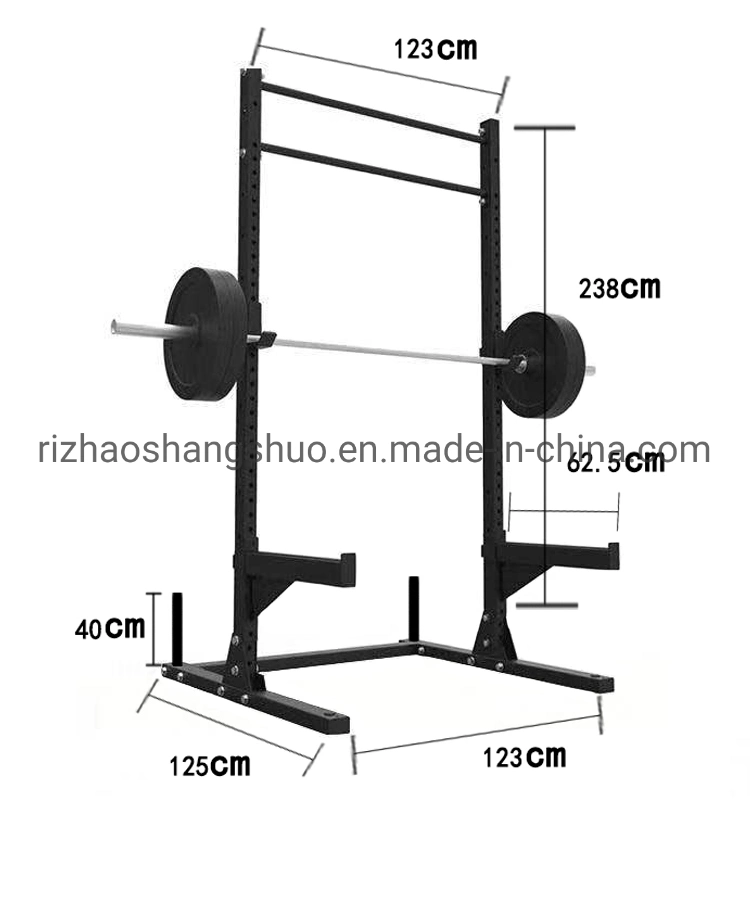 Équipement de gymnastique polyvalent et polyvalent pour tractions, équipement de musculation réglable pour la maison, presse de banc lourd, squat, support de musculation.