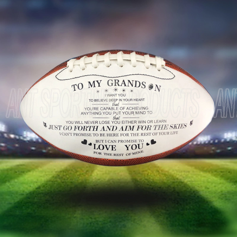 Grainy PU Full Size Souvenir Game Football