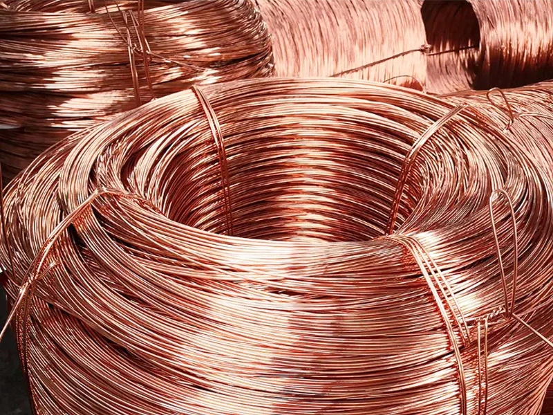 High Purity Cooper Wire Coil Best Copper Price ASTM B Standard Copper Clad Steel Enameled Wire Cable Refrigerator