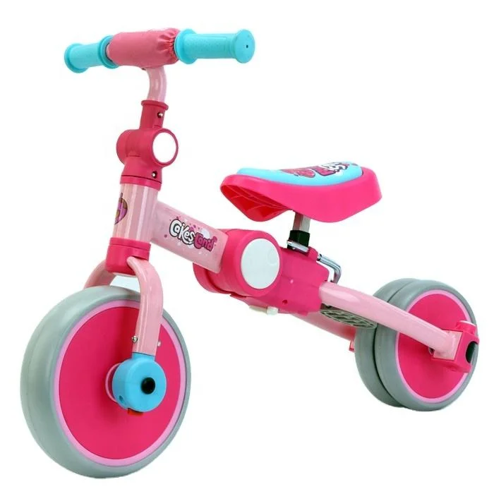 3 en 1 Pedal Folding Trike bicicletas para niños de 3 ruedas bicicleta bicicletas para niños