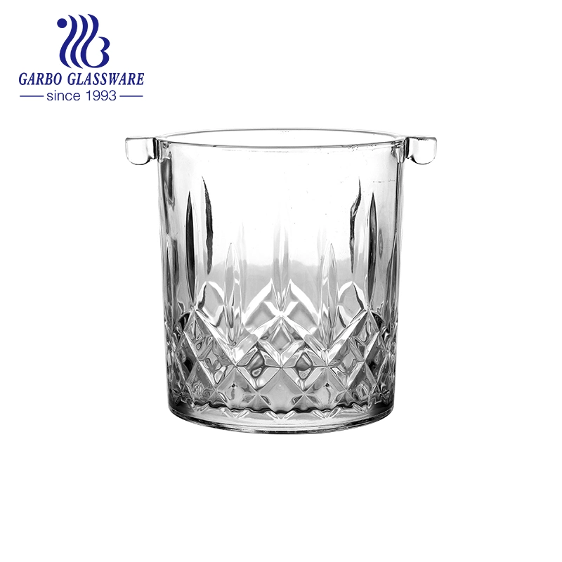 Wholesale/Supplier Glassware Clear Skull Face Whisky Ice Bucket Sets