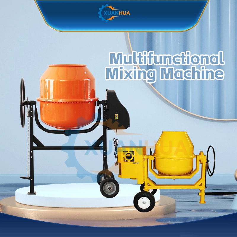 Automatic Mobile Concrete Cement Mixing Tub Mixer Tractor for Plaster Machine