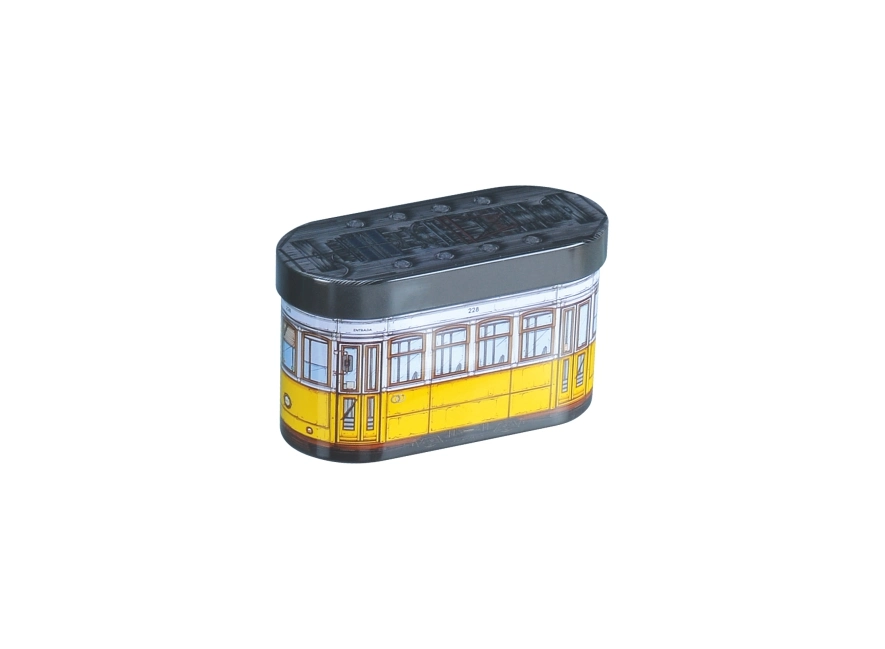 Factory Pice Oval Tin Box Metal Chocolate Tin Candy Cookie Christmas Gift Tin Box Tin Can Without Hinge