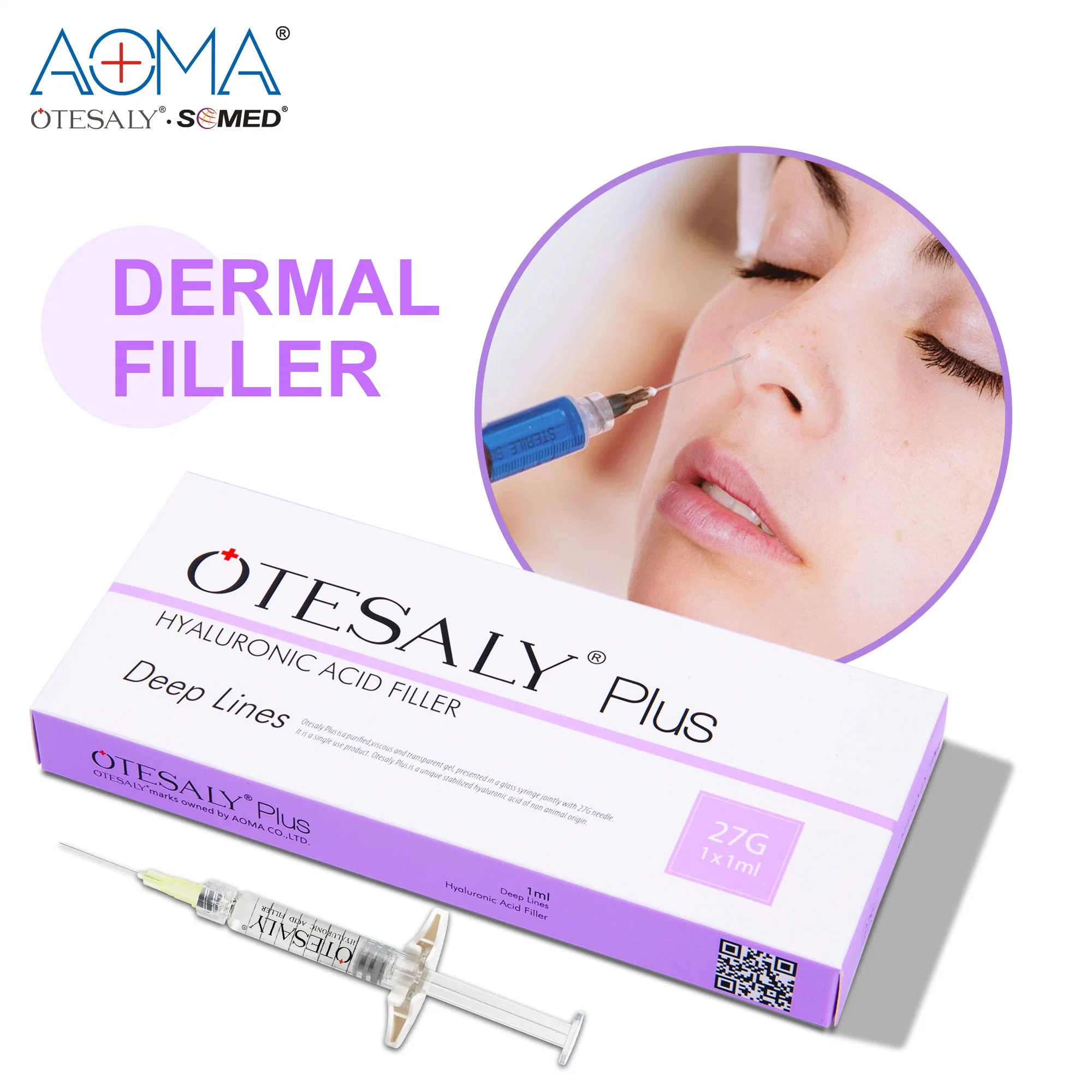 Otesaly Puls 1ml Deep Wrinkles Dermal Filler Sodium Hyaluronate Gel