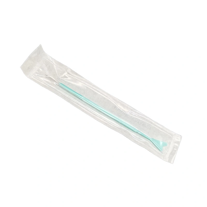 Disposable Sterile Plastic Endocervical Sampling Cervical Brush for Pap Test
