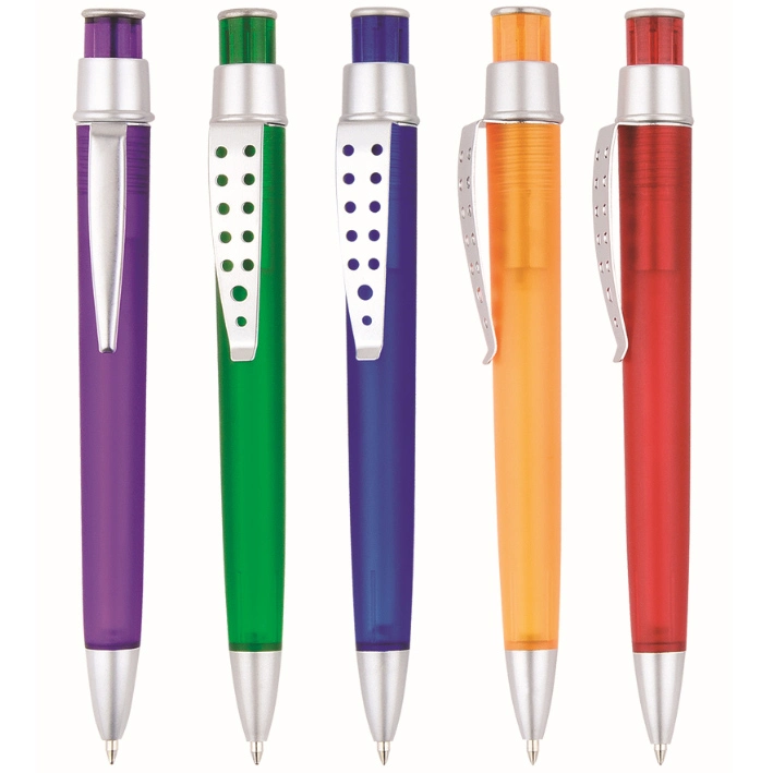 Plastic Ballpoint Pen with Customer Logo, Promotional Gift Advertising Pen