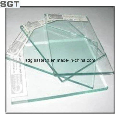 4mm-12mm Clear Float Glass Chamfered Edges/Polished Edges From Sgt