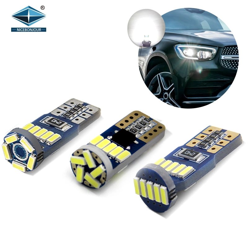 Wholesale/Supplier T10 4014SMD Interior 12V 24V White Amber Red 194 Lamp Canbus LED Car Light