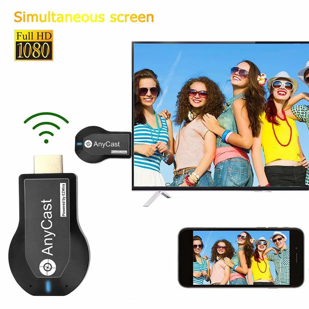 128m Anycast M2 Plus 1080P Miracast Airplay Any Cast TV Stick HDMI WiFi Display Receiver Dongle