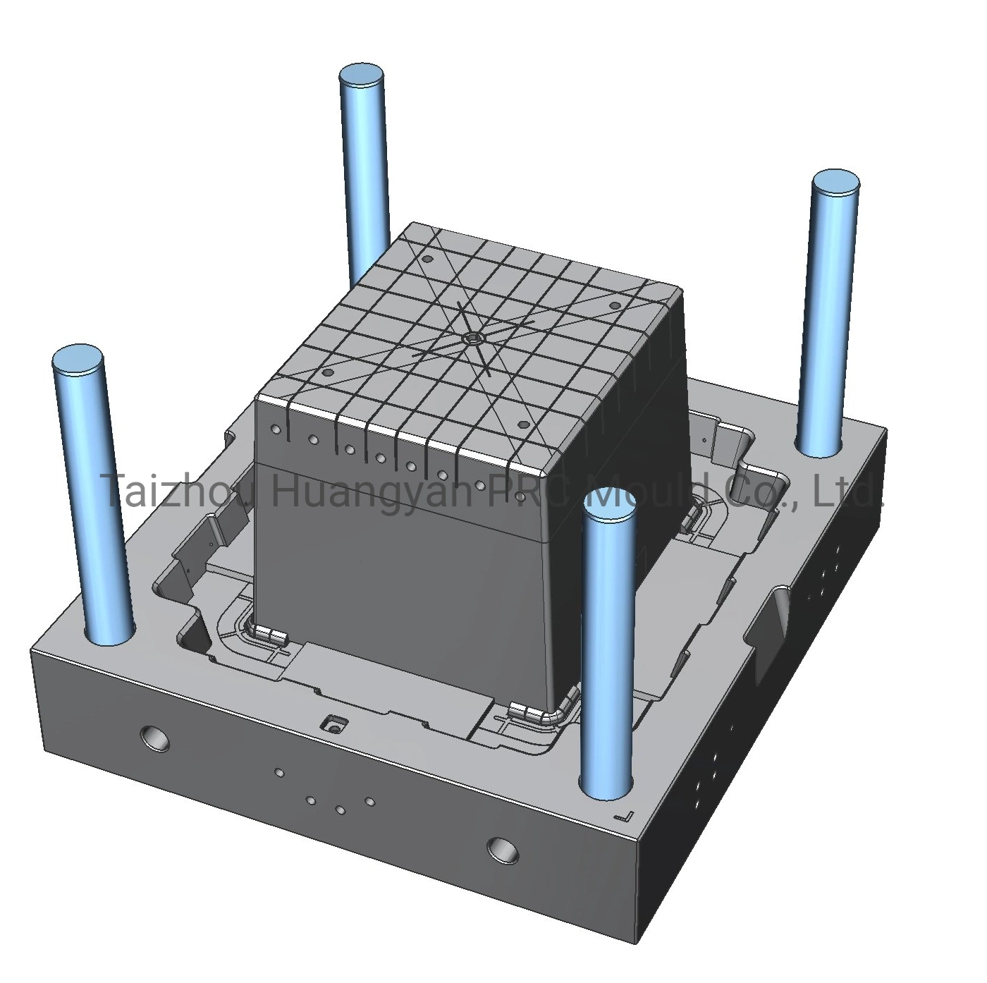 بلاستيك الحقن سكواير القهوة الروطان طاولة الروطان Mold P20