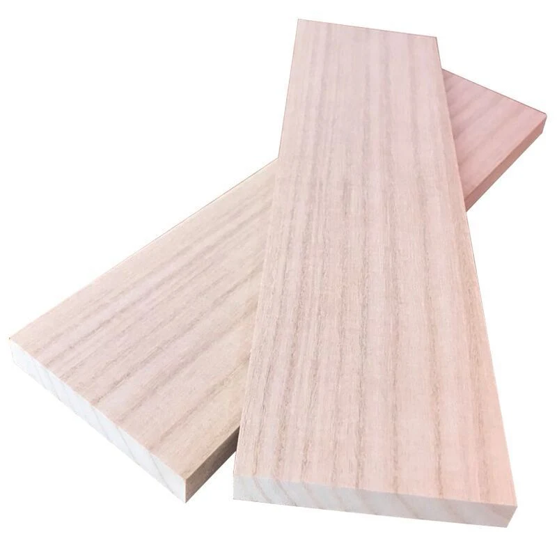 Solid Wood Plank Paulownia Wood Furniture Finger Wood Thin Paulownia Wood Price