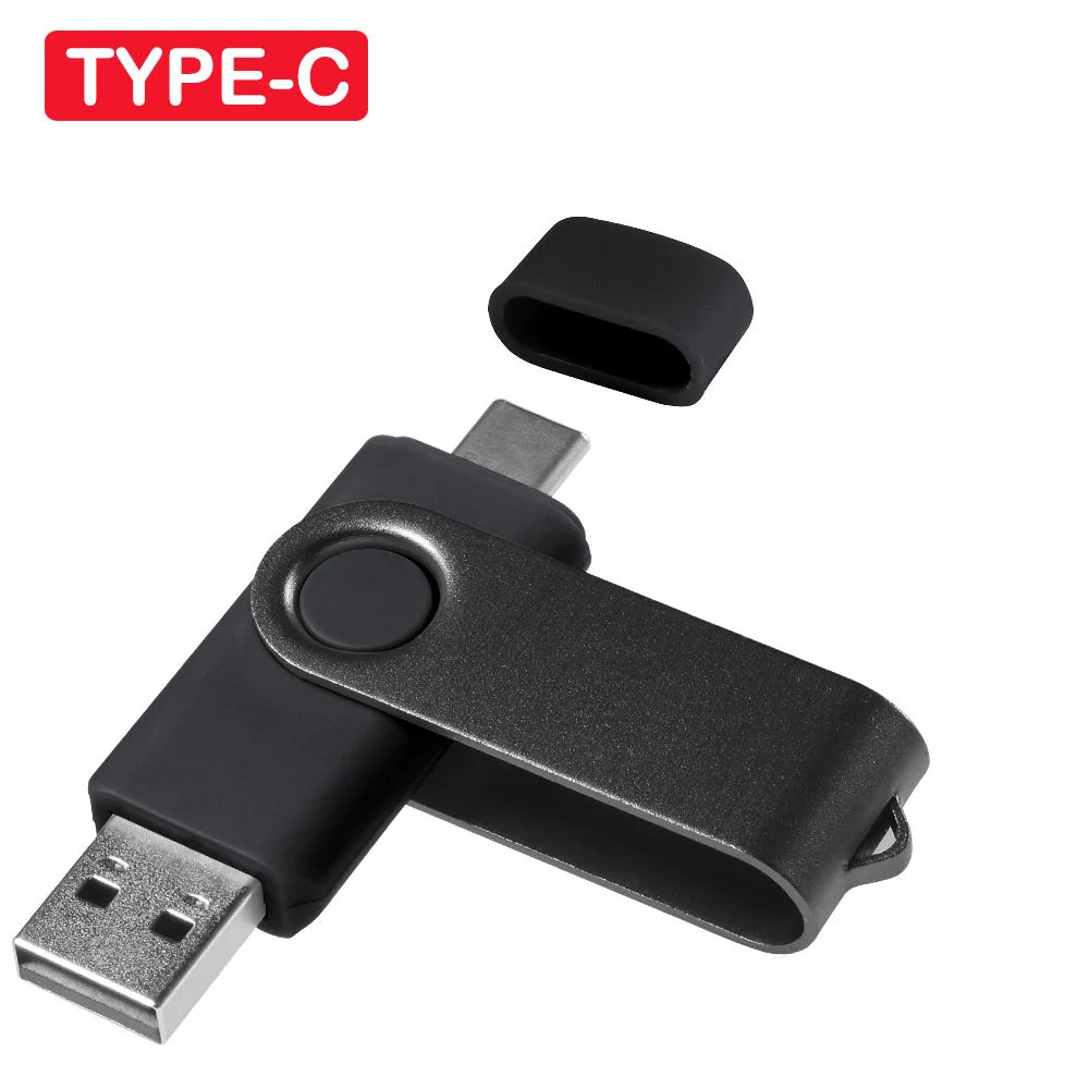 OTG USB Key Flash Drive 32GB 64GB 128GB Flash Memory 16 GB for Smartphones 2 in 1 Cle USB 3.0 2.0 Pendrive