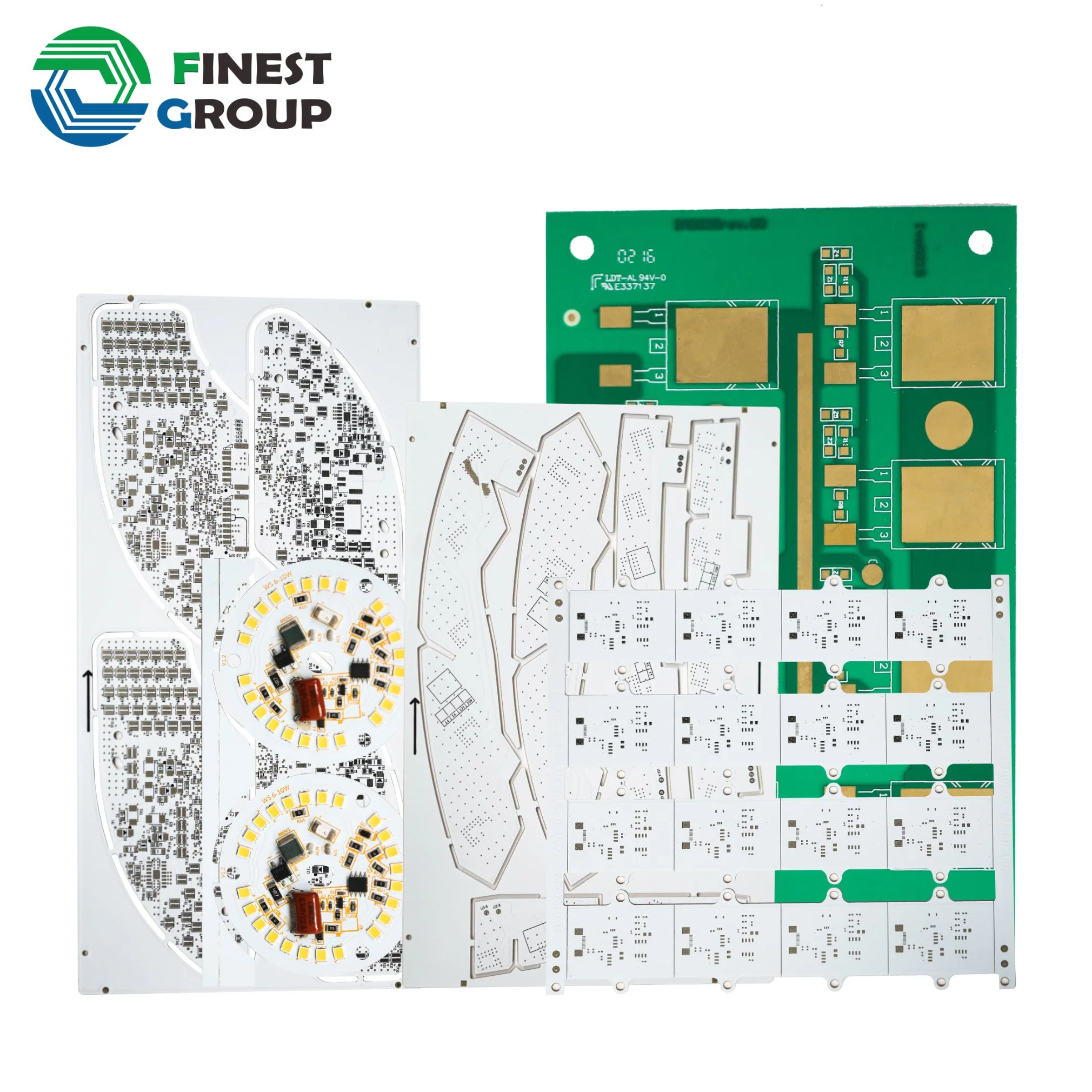 Placa de circuito ONU PCBA placa de circuito de uma paragem OEM PCBA PCB Clonar PCBA para carregador sem fios