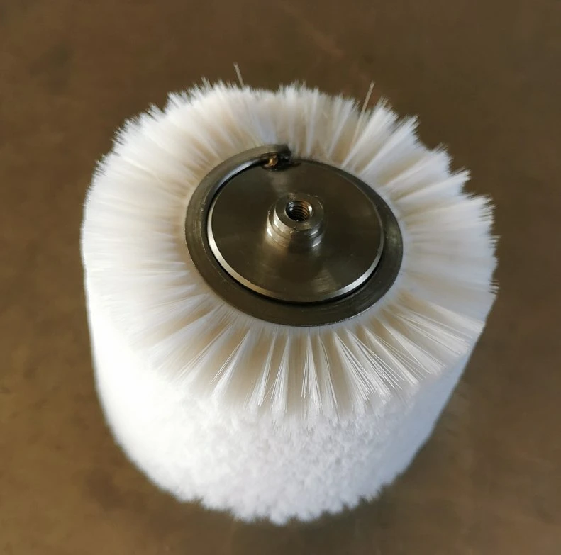 White Nylon Roller Brush Can Be Customized Factory