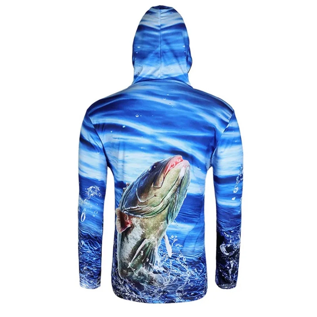 Wholesale/Supplier Sports Wear Custom Logo Fishing Uniform Sublimation Fishing Shirt