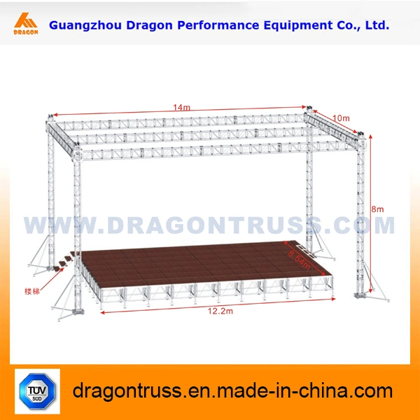 Dragon High quality/High cost performance Aluminum Lighting Truss Screw for Event Concert Stage