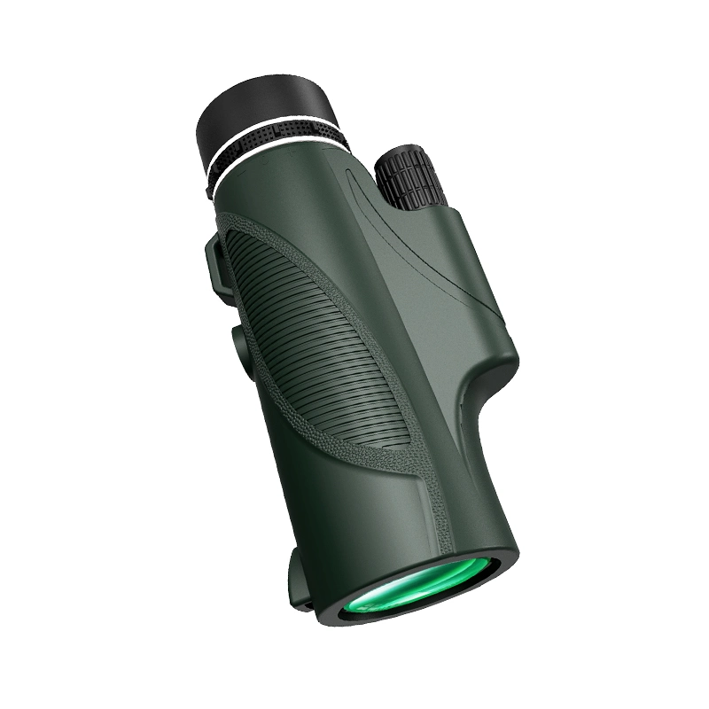 Nuevo telescopio monocular HD oculares grandes 10X42 Camping exterior a prueba de polvo Telescopio portátil para observar aves