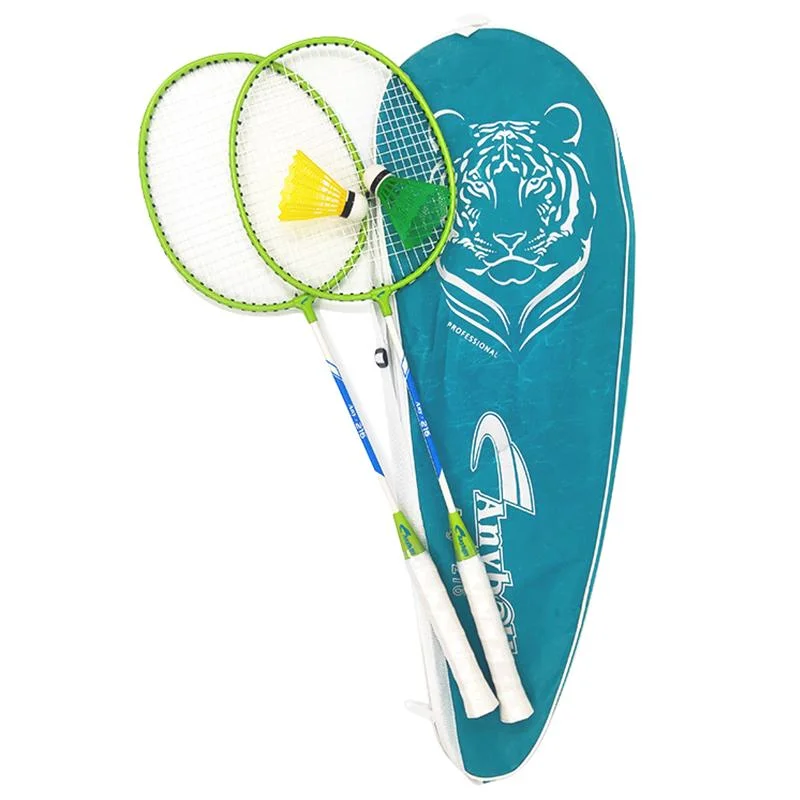 Anyball 216 Iron Badminton Racket Outdoor Activity Color Customized Logo Wholesale/Supplier Steel Badminton Racket