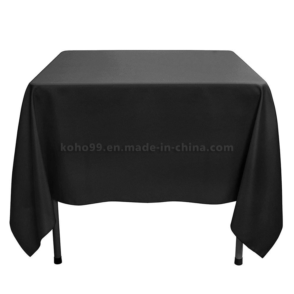 Square Disposable Table Cloth 20# Black