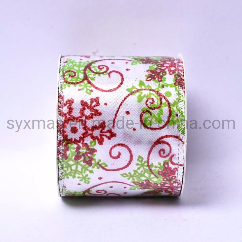 High quality/High cost performance  Christmas Ribbon Merry Christmas Ribbon Christmas Tree Ribbon Garland