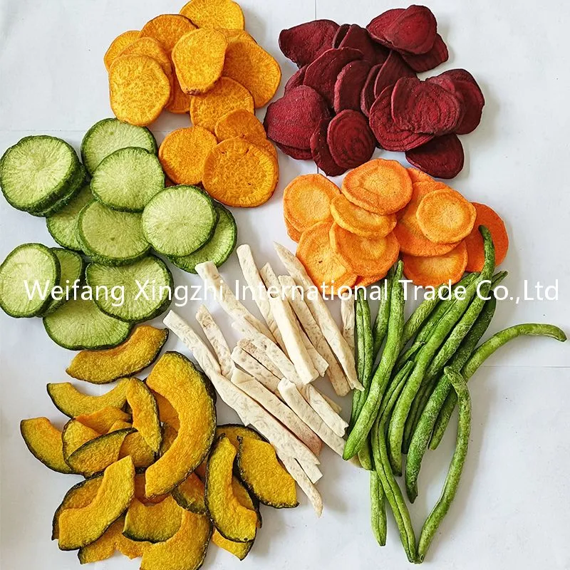 Crispy Vegetables Vacuum Fried Vegetables Dried Fried Vegetable Sticks