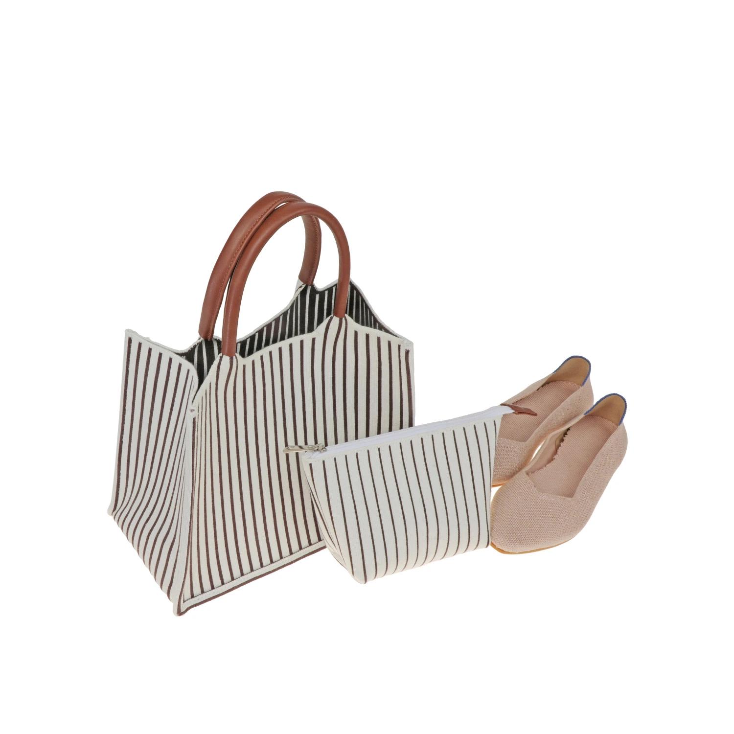 2023 Fashionable Stripe Design Handbags for Women