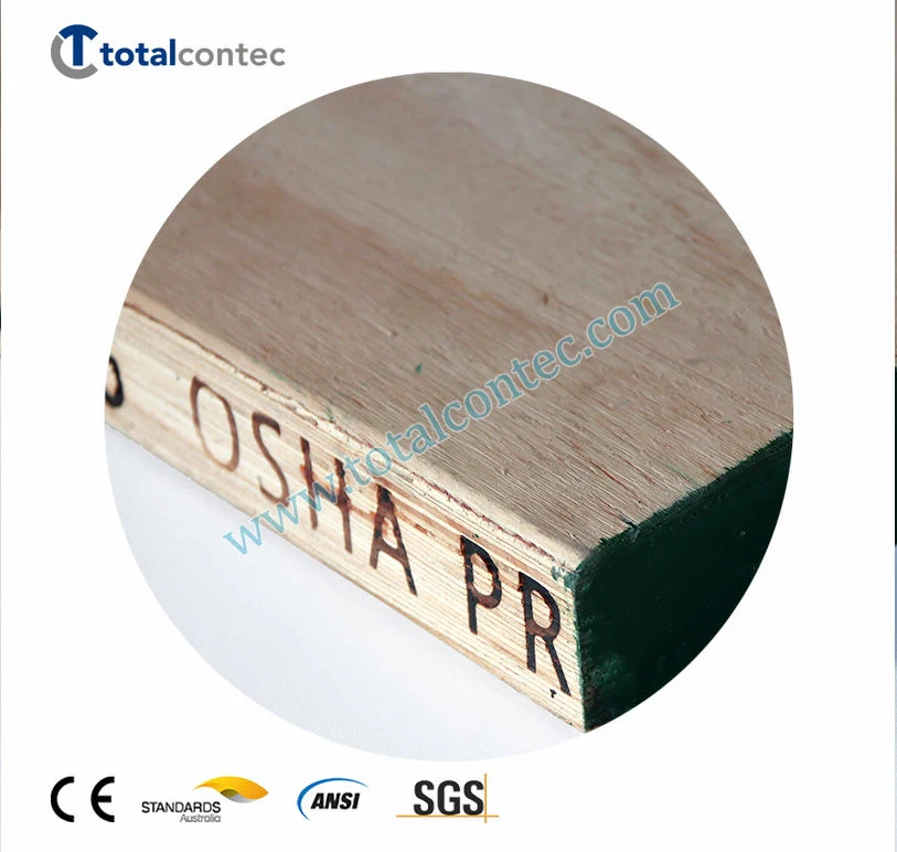 LVL Scaffold Plank Plywood for Formwork Construction