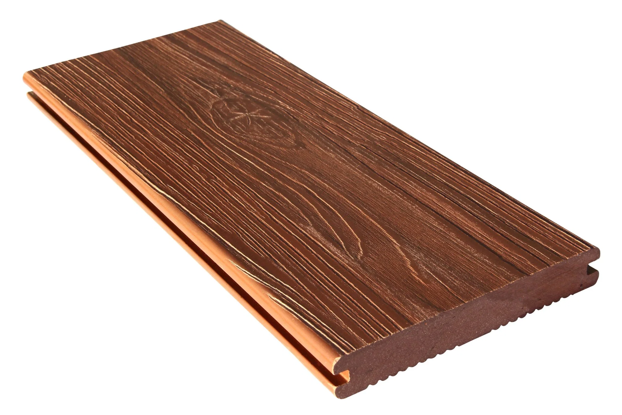 25mm WPC Flooring Brown Backyard Flooring Wood Plastic Composites Flooring