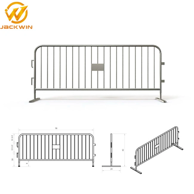 Temporary Fence Panel Welded Mesh Fence Galvanized Barrier High Security Fence