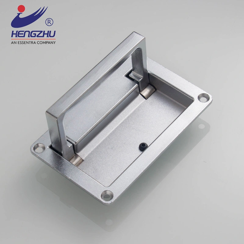 Hinged Recessed Handle Zinc Die Casting Pl002-2