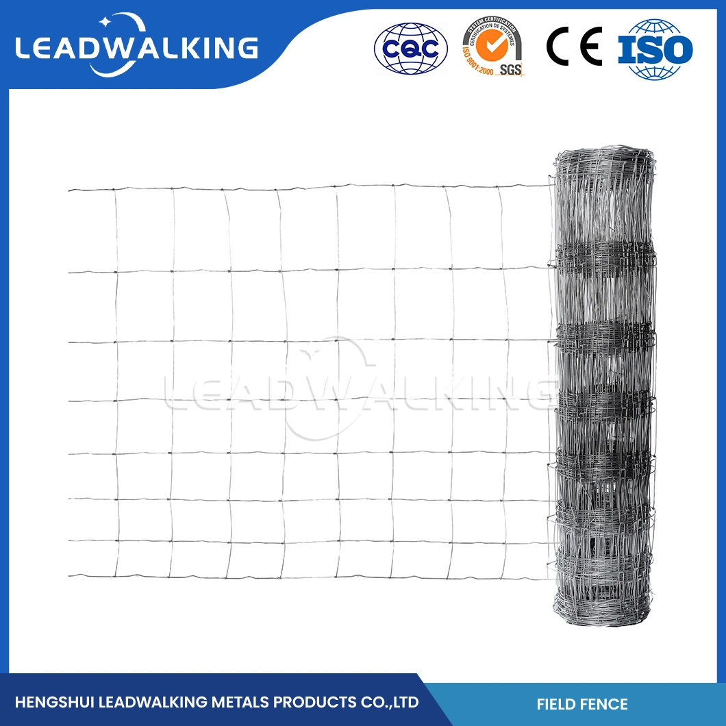 Leadwalking Metal Ganadería Esgrima a medida Decorativa Granja proveedores de la cercada China Fuerte integridad de la cercado móvil para ganado