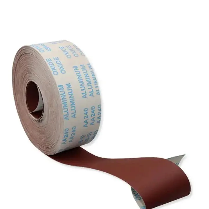 Hot Sale Industrial Abrasive Cloth Roll Sand Paper Wm007