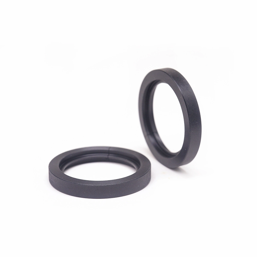 Customized CNC Lathe Machined Plastic Sleeve Bushing Nylon Internal Thread Sealing Ring