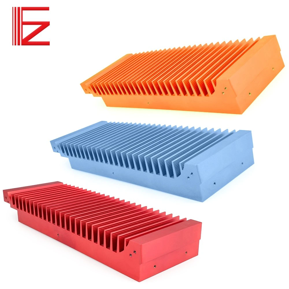 Custom Made Precision Aluminum Heat Sink Aluminum LED Heatsink CNC Milling Machining Parts