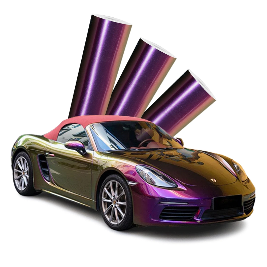 High Quality Pet PVC Air Bubble Free Full Car Body Car Vinyl Wrapping Film 1.52m*18m