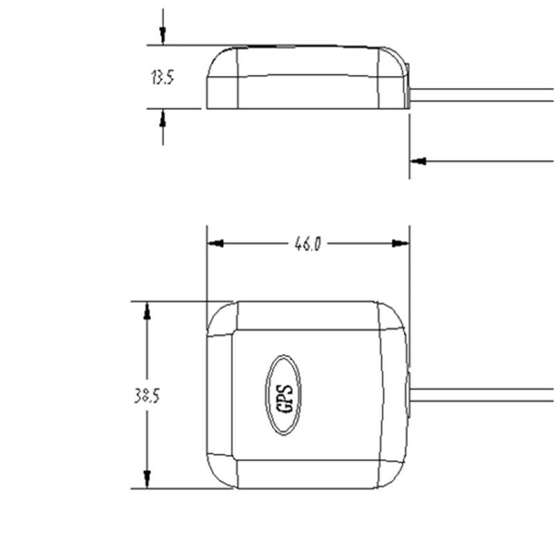 006 GPS Antenna SMC Straight Female