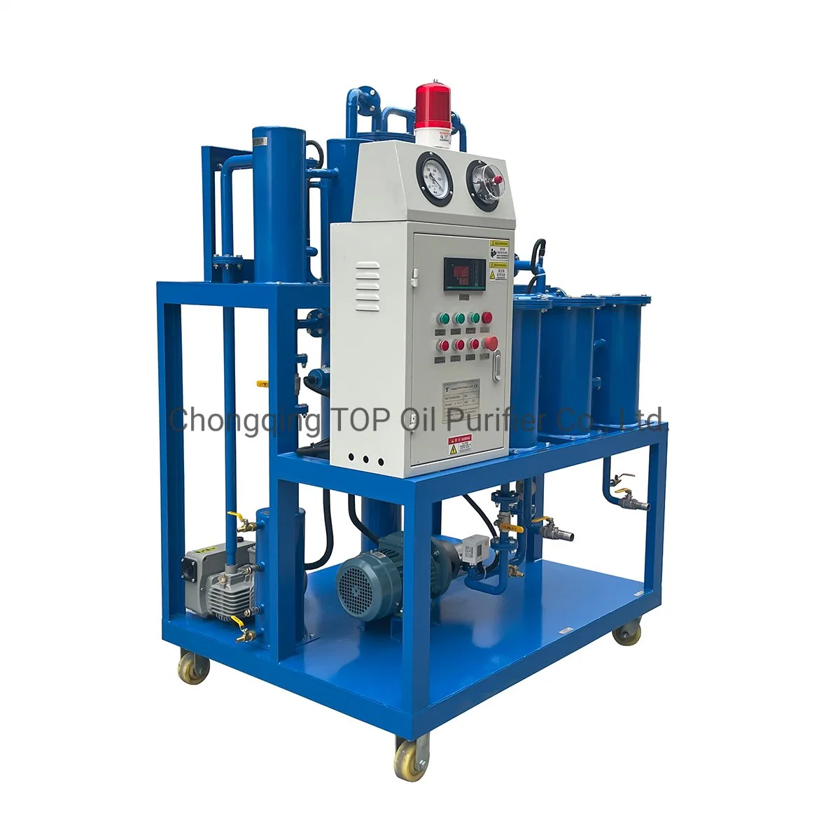 Hydraulic Oil Filtration Machine Remove Particles, Water, Acidity and Oil Degradation Products