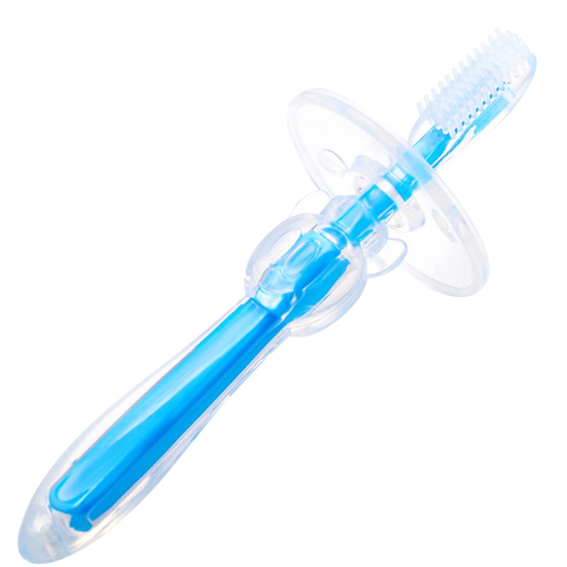 BPA-freies flüssiges Silikon Oral-B Zähneputzen Gum Zahnbürste für Baby/Kleinkind/Kinder/Kind/Kinder