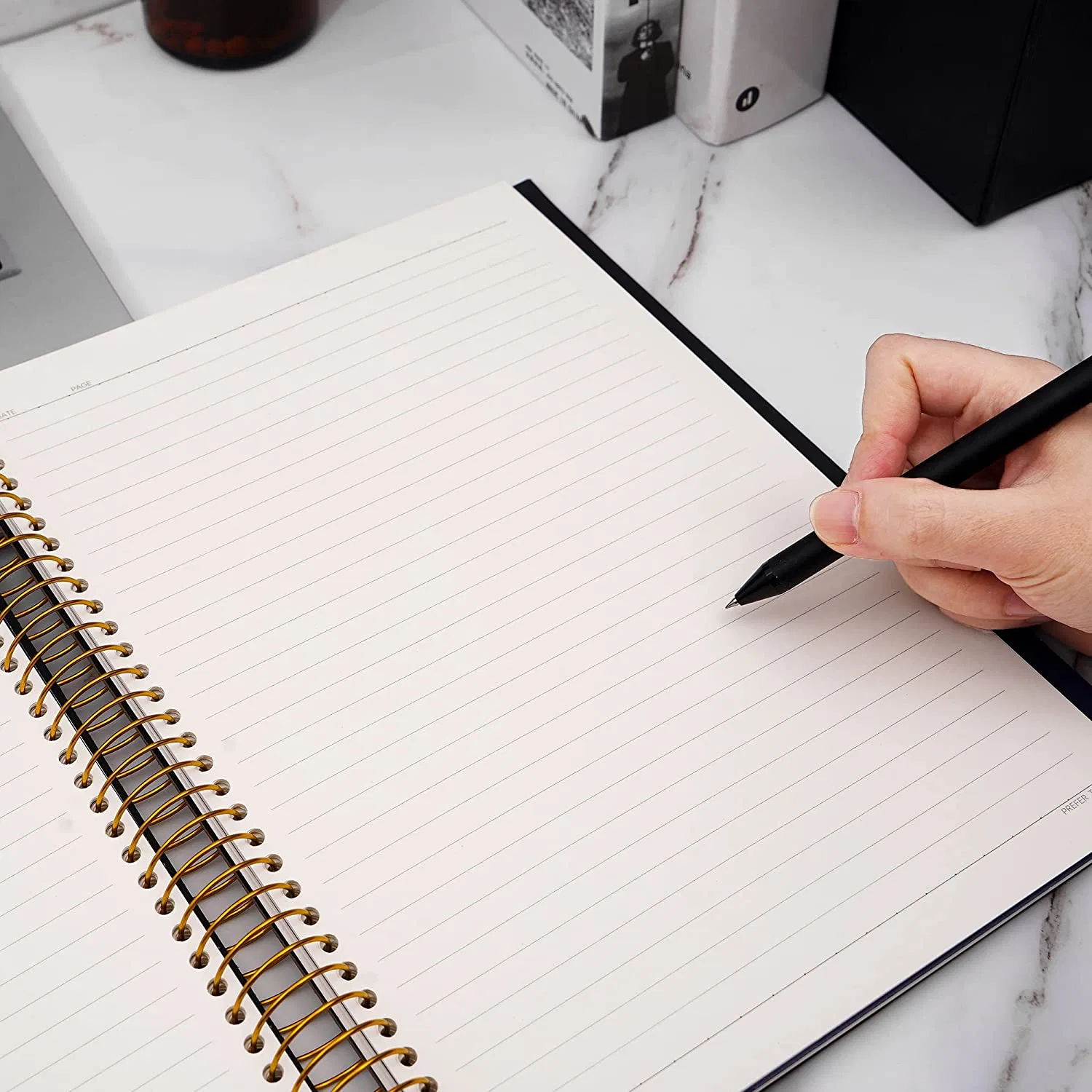 Livre d'exercice de note de gros avec logo Carnet de papier d'école personnalisé