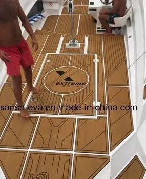 Custom лодки декорированных материала фо из тикового дерева, не скользким коврики морской из пеноматериала EVA листов для судна пол