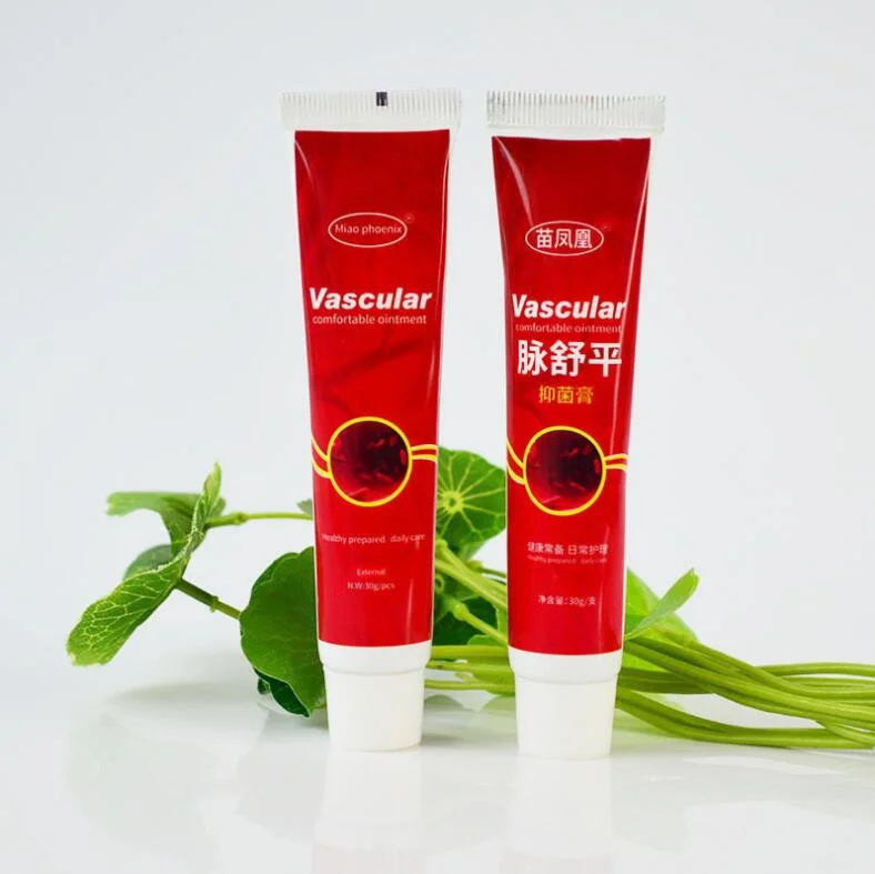 Vascular Comfortable Ointment with Herbal Extract