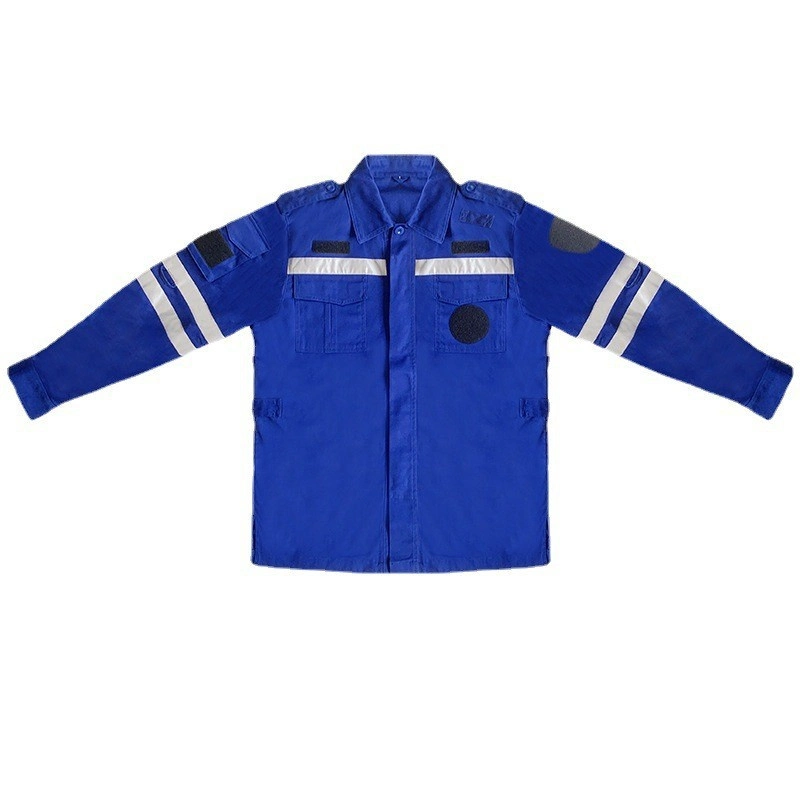 Factory Supply Polyester / Cotton Reflective Uniform & Work Clothes for Men