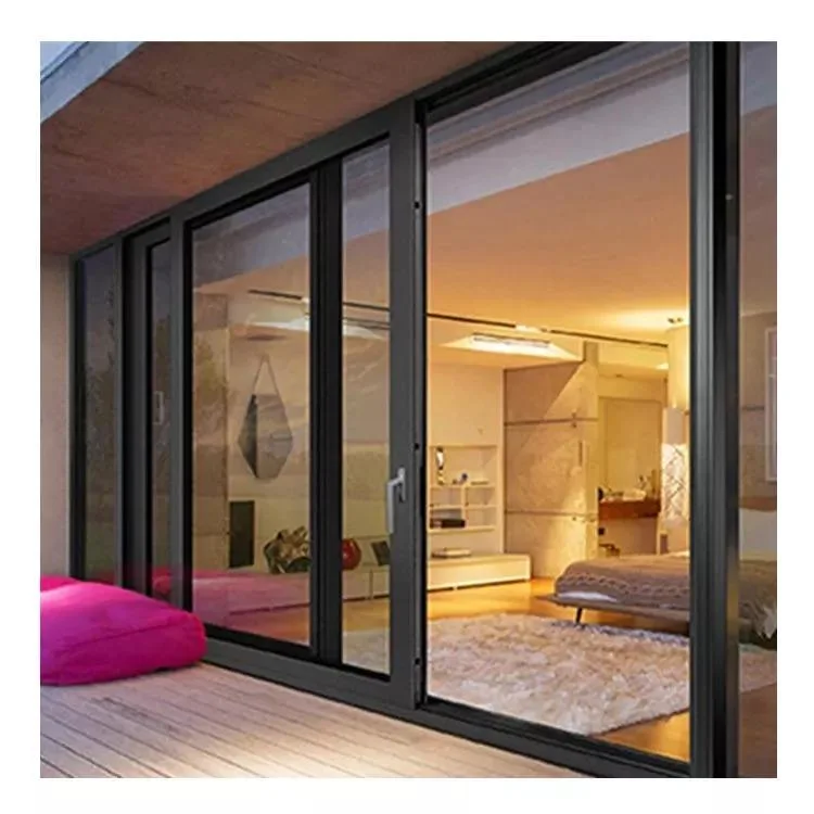 Large Heavy Duty Sliding Doors Triple Glass Sliding Door