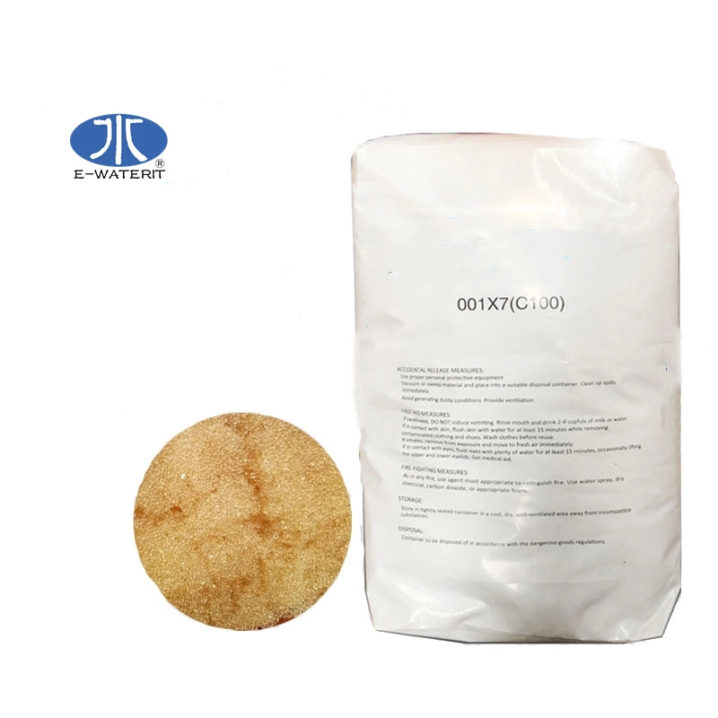 Purolite C100e C100 Cationic Anionic Exchange Resin Water Softener