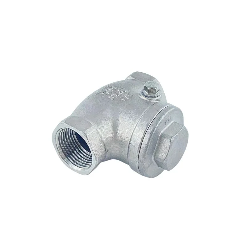 High Quality 304/316 Stainless Steel Swing Check Valve Anti-Backflow Valve