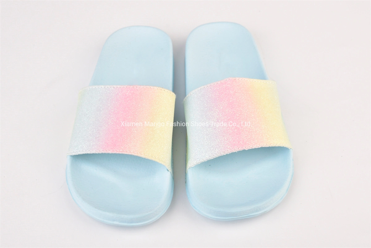 Kids Outdoor Slippers Female Children Summer Sliders Baby Flat Sliders