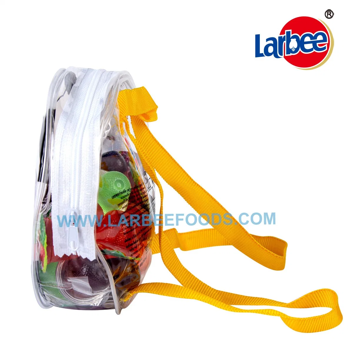 Halal Food 16.5g Mini Fruit Jelly for Kids in PVC Bag