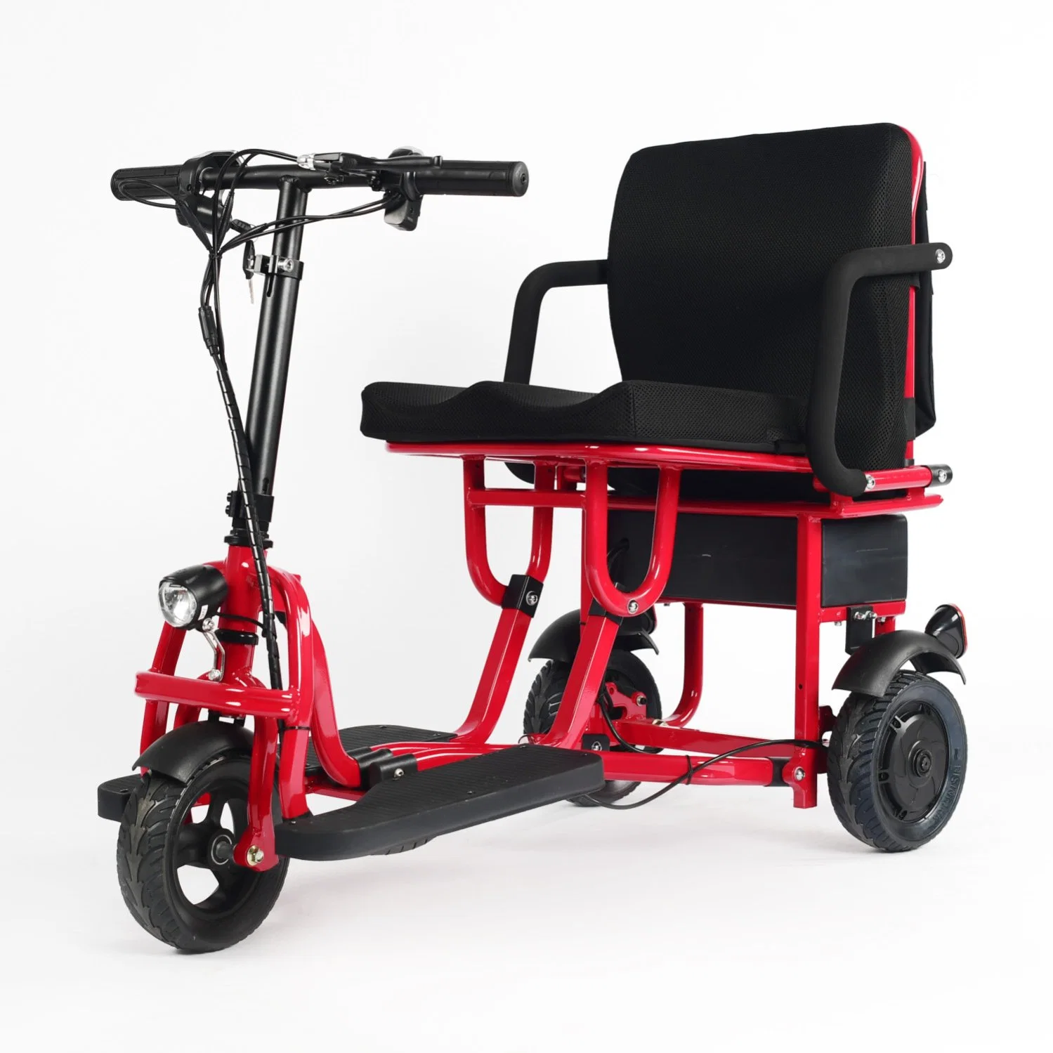 Tragbare Mobilität Scooter faltbar 3 Rad Elektro-Scooter für ältere Menschen