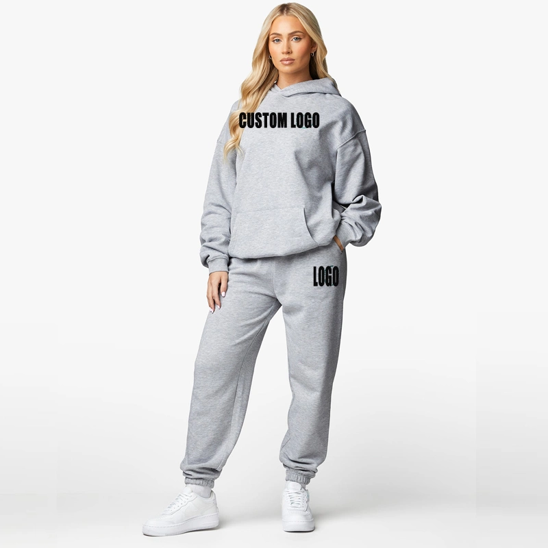 High quality/High cost performance Tech Fleece embroidered Oversized Ladies Tracksuits Sets for Women